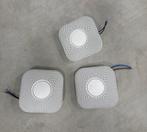 3x Nest Protect bedraad rookmelder, Doe-het-zelf en Verbouw, Alarmsystemen, Ophalen of Verzenden, Gebruikt, Detector, Sensor of Melder