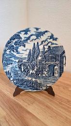 Myott Royal Mail Bord - Blauw Wit, Ophalen of Verzenden