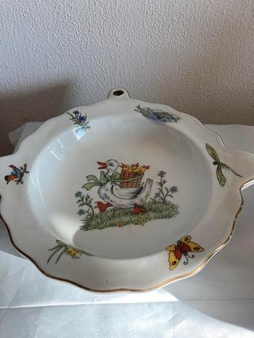 Kleuter warmhoudbord met waterreservoir , porselein Epiag beschikbaar voor biedingen