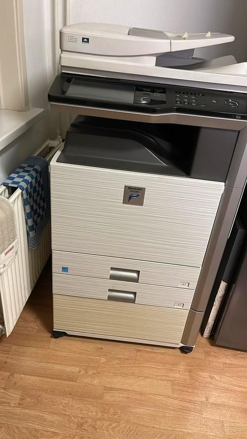Laserprinter Sharp MX-M283N, Computers en Software, Printers, Gebruikt, All-in-one, Laserprinter, Faxen, Kopieren, Mailen, Scannen
