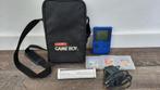 Gameboy Pocket Blauw met 3 Spelen en Gameboy Tas, Ophalen of Verzenden, Gebruikt, Game Boy Pocket, Met beschermhoes of tas