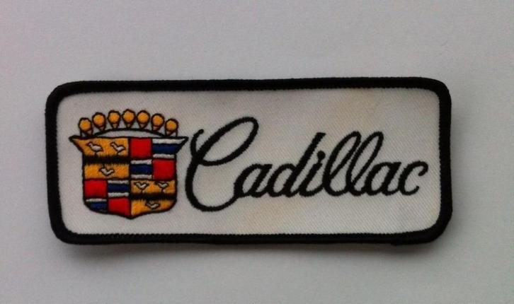 Cadillac patch badge opnaai embleem, Verzamelen, Automerken, Motoren en Formule 1, Nieuw, Auto's, Ophalen of Verzenden