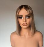 Bob 5x5 closure lace wig pruik haarwerk haarstuk echt haar, Ophalen, Nieuw, Pruik of Haarverlenging
