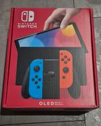 Nintendo Switch OLED - Rood/Blauw, Switch OLED, Ophalen of Verzenden, Zo goed als nieuw, Zonder controller