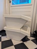 Twee IKEA Sortérabakken 37L - Gebruikt, Ophalen, Kunststof, Gebruikt, Minder dan 60 cm