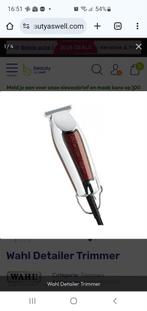 Wahl Detailer Trimmer - Professionele tondeuse, Ophalen of Verzenden, Gebruikt, Scheren en Epileren