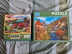 2 zgan legpuzzels van 1000 stukjes, Ophalen of Verzenden, 500 t/m 1500 stukjes, Nieuw, Legpuzzel