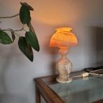 Tafellamp natuursteen, Huis en Inrichting, Lampen | Tafellampen, Minder dan 50 cm, Ophalen of Verzenden, Zo goed als nieuw