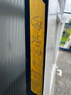 Achterdeur hardhout 29, Ophalen, 200 tot 215 cm, Glas, Buitendeur