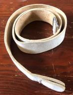WO2 DUITS (?) Witte leren riem muziekkorps?, Verzenden, Landmacht, Duitsland, Kleding of Schoenen