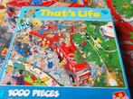 Legpuzzel that's life 1 keer gelegd, Ophalen of Verzenden, 500 t/m 1500 stukjes, Zo goed als nieuw, Legpuzzel