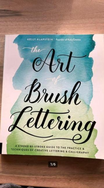 The art of brush lettering beschikbaar voor biedingen