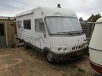 Mooie Hymer B584, Caravans en Kamperen, Campers, Integraal, Reservewiel, Luifel, Bedrijf