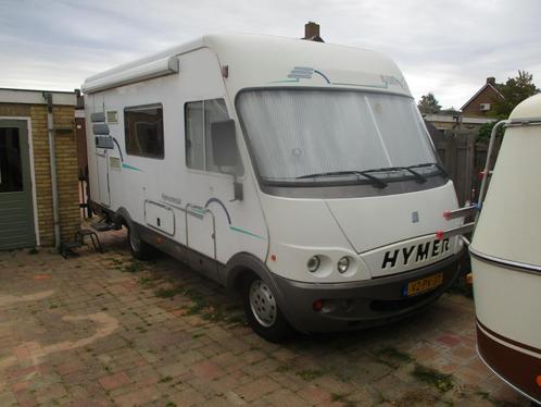Mooie Hymer B584, Caravans en Kamperen, Campers, Bedrijf, tot en met 3, Integraal, Hymer, Diesel, Cassettetoilet, Boiler, Douche
