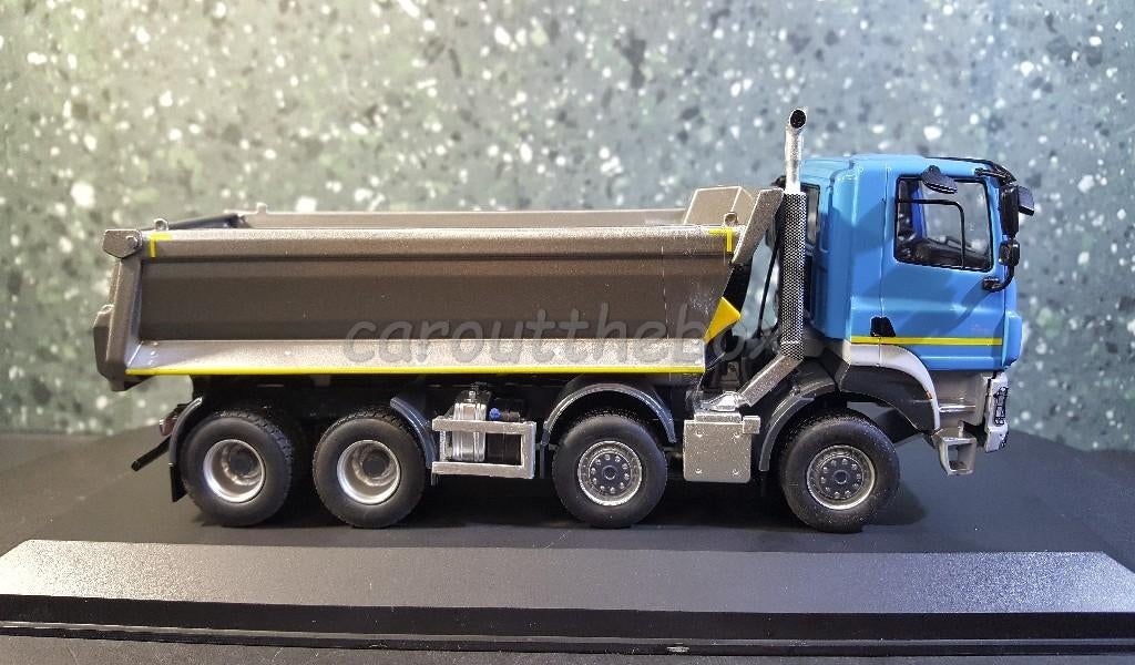 Tatra Phoenix euro 6 8X8 2016 blauw 1/43 Ixo V881, Hobby en Vrije tijd, Modelauto's | 1:43, Verzenden, Nieuw, Bus of Vrachtwagen