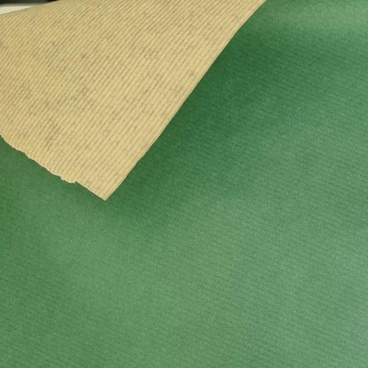 Cadeaupapier op rol inpakpapier effen groen kraft pakpapier, Diversen, Cadeaupapier, Nieuw, Verzenden