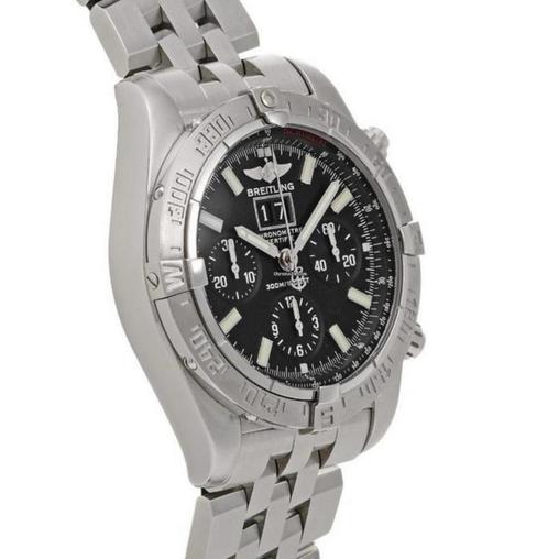 Breitling Windrider BLACKBIRD  * mint*, Sieraden, Tassen en Uiterlijk, Horloges | Heren, Zo goed als nieuw, Breitling, Staal, Ophalen of Verzenden