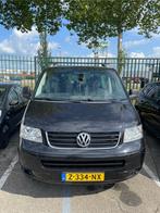 Volkswagen 7 persoons T5 Multivan Camper Nieuwe APK, Auto's, Voorwielaandrijving, Stof, Zwart, Overige carrosserieën