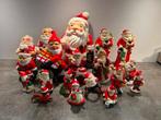 Grote verzameling vintage kerstmannen, Diversen, Kerst, Ophalen of Verzenden, Gebruikt