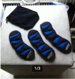 Enkel/pols gewichten gewicht 500gr 3 stuks zwart blauw., Sport en Fitness, Ophalen of Verzenden, Nieuw, Benen, Overige typen