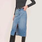 Leuk vanilia jeans spijker rok met split, mt 40, Vanilia, Verzenden, Gedragen