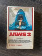 Jaws 2 - ex rental, Cd's en Dvd's, VHS | Film, Vanaf 12 jaar, Ophalen of Verzenden, Gebruikt, Horror