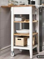 IKEA STENSTORP Kitchen Trolley – White - Very good condition, Ophalen, Wit, 50 tot 100 cm, Zo goed als nieuw