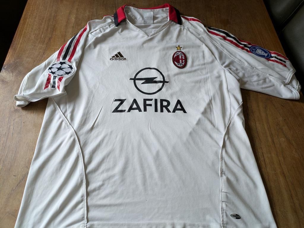 Voetbalshirt AC Milan Kaka vintage shirt Champions League, Sport en Fitness, Voetbal, Ophalen of Verzenden, Zo goed als nieuw