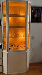 Vitrinekast met verlichting, Gebruikt, Glas, 150 tot 200 cm, 25 tot 50 cm