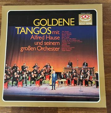 LP Golden Tango's mit Alfred Hause und sienem grosen Orches beschikbaar voor biedingen