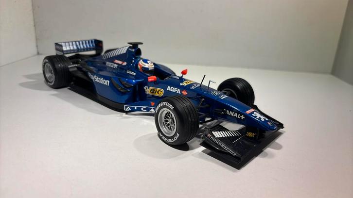 F1 prost Peugeot Ap02 truilli 1999 minichamps 1.18, Hobby en Vrije tijd, Modelauto's | 1:18, Zo goed als nieuw, MiniChamps, Ophalen of Verzenden