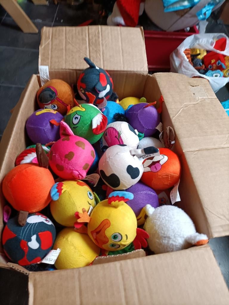 Doos vol boerderij mini's Lidl knuffels. Veel mini's., Ophalen of Verzenden, Zo goed als nieuw, Overige typen