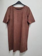 Dames jurk HEMA suede look maat XL, Bruin, Maat 46/48 (XL) of groter, Ophalen of Verzenden, Zo goed als nieuw