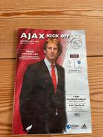 11x Ajax kick off, Verzamelen, Boek of Tijdschrift, Ophalen of Verzenden, Zo goed als nieuw, Ajax