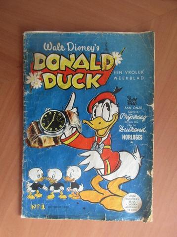 Donald Duck 1952 origineel no 1  beschikbaar voor biedingen