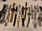 Partij horloges - Omega Maurice Lacroix Longines Cortebert, Staal, Polshorloge, Ophalen of Verzenden, Omega