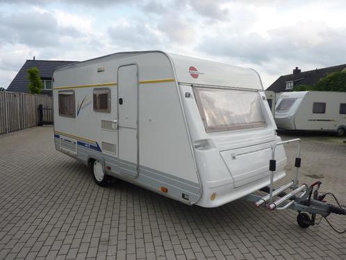 Burstner Ventana 440 TS + Mover + Voortent + Fietsendrager, Caravans en Kamperen, Caravans, Bedrijf, tot en met 4, 750 - 1000 kg
