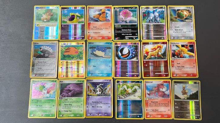 Verschillende oude holo kaarten, Hobby en Vrije tijd, Verzamelkaartspellen | Pokémon, Zo goed als nieuw, Meerdere kaarten, Verzenden