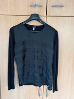 Zwart shirt Armani jeans, Verzenden, Zwart, Maat 42/44 (L), Zo goed als nieuw