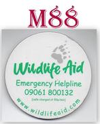 M88  Koelkastmagneet  Wildlife Aid - Emergency Helpline, Ophalen of Verzenden, Gebruikt