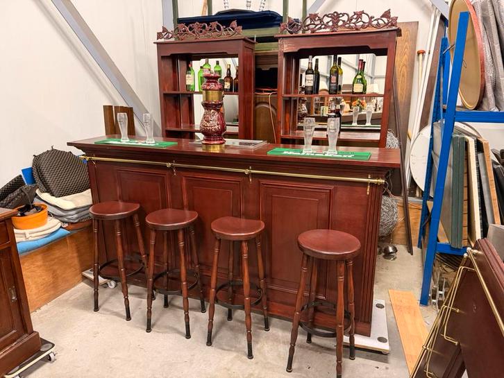 Huisbar koof thuisbar toog mancave bar kroeg barretje, Huis en Inrichting, Barren, Gebruikt, Ophalen of Verzenden