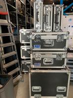 Veel flightcases, Ophalen