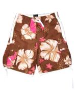 Sasouma swimshort, boardshort, short, Mt. L, Bruin, Verzenden, Zo goed als nieuw, Zwembroek of Short