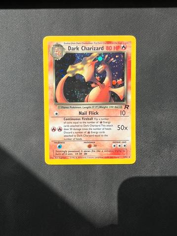 Dark Charizard holo 4/82 nm/mint team rocket beschikbaar voor biedingen