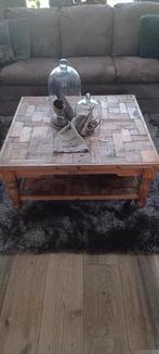 Riviera Maison prachtige stukjes driftwood salontafel, Ophalen, 50 tot 100 cm, Zo goed als nieuw, Minder dan 50 cm