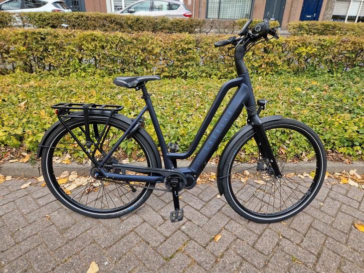 Schitterende Gazelle Chamonix C5 met Shimano motor en 500WH, Fietsen en Brommers, Fietsen | Dames | Damesfietsen, Gebruikt, Gazelle