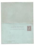 MONACO postkaart met betaald antwoord 2x10 ct., Ophalen of Verzenden, Monaco