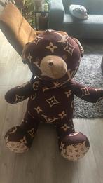 Louis vuitton beer, Verzamelen, Beren en Cherished Teddies, Ophalen, Zo goed als nieuw, Stoffen beer, Overige merken