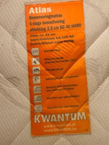 Compleet logeerbed (Ikea) met matras en lattenbodem - afbeelding 6