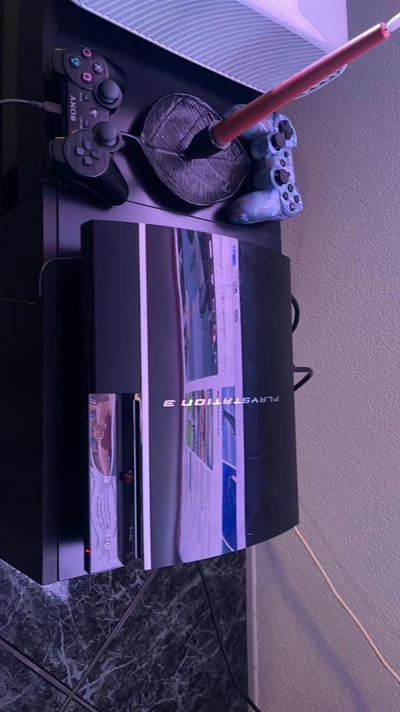 Playststion 3 phat 60gb - cechc04 backwards compatible, Spelcomputers en Games, Spelcomputers | Sony PlayStation 3, Gebruikt, Phat